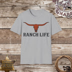 Ranch Life Longhorn T-Shirt