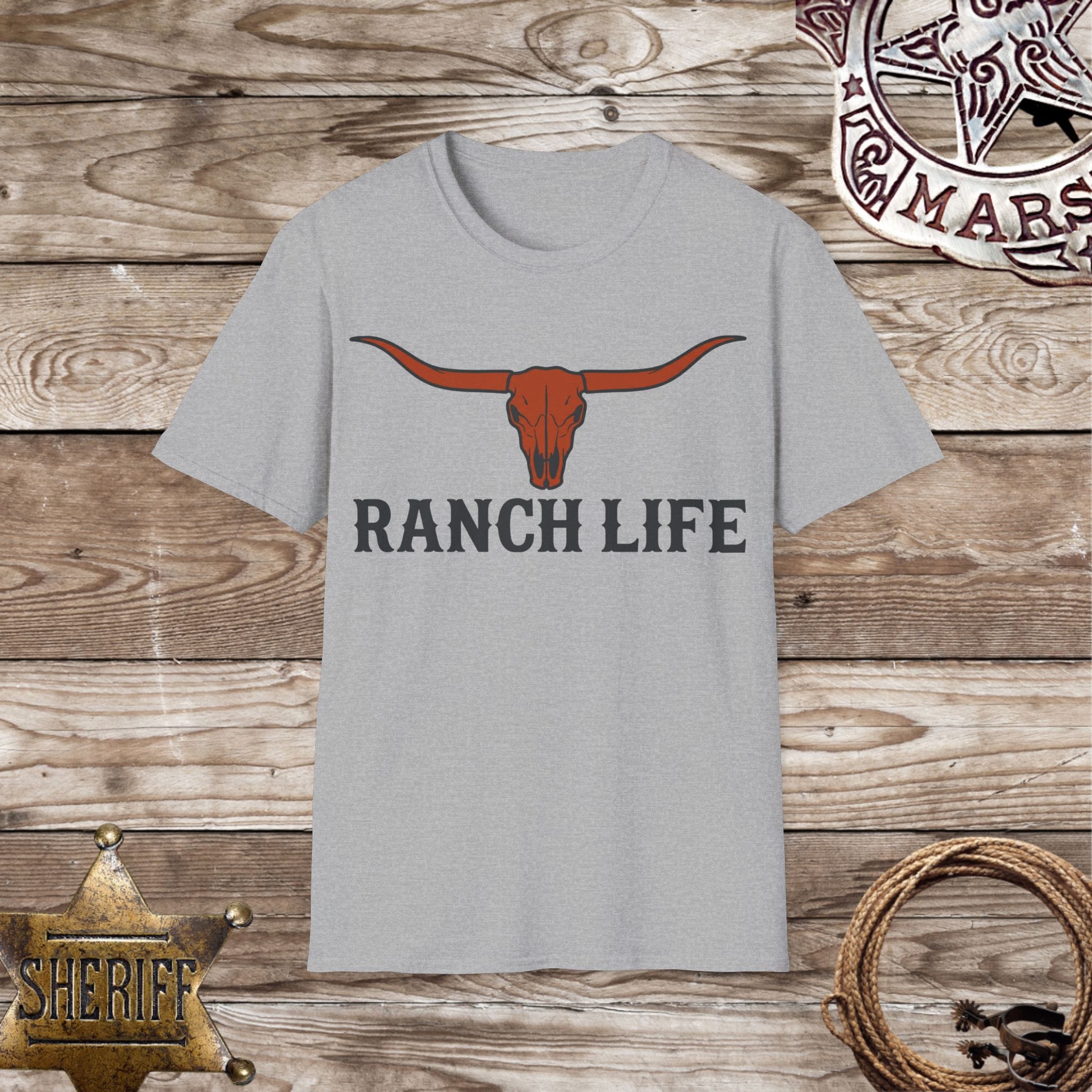 Ranch Life Longhorn T-Shirt