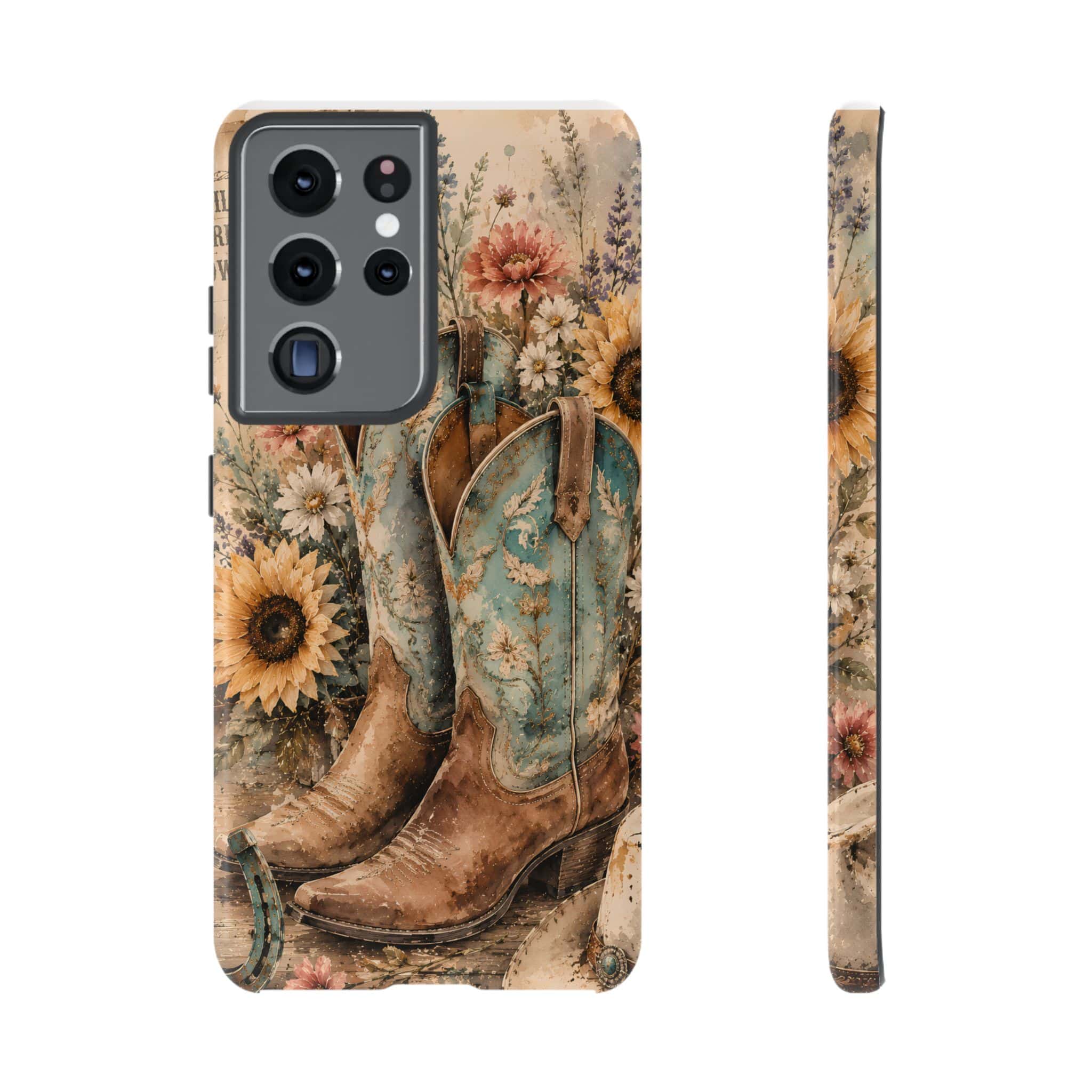Rustique Sunflower Western iPhone Cover