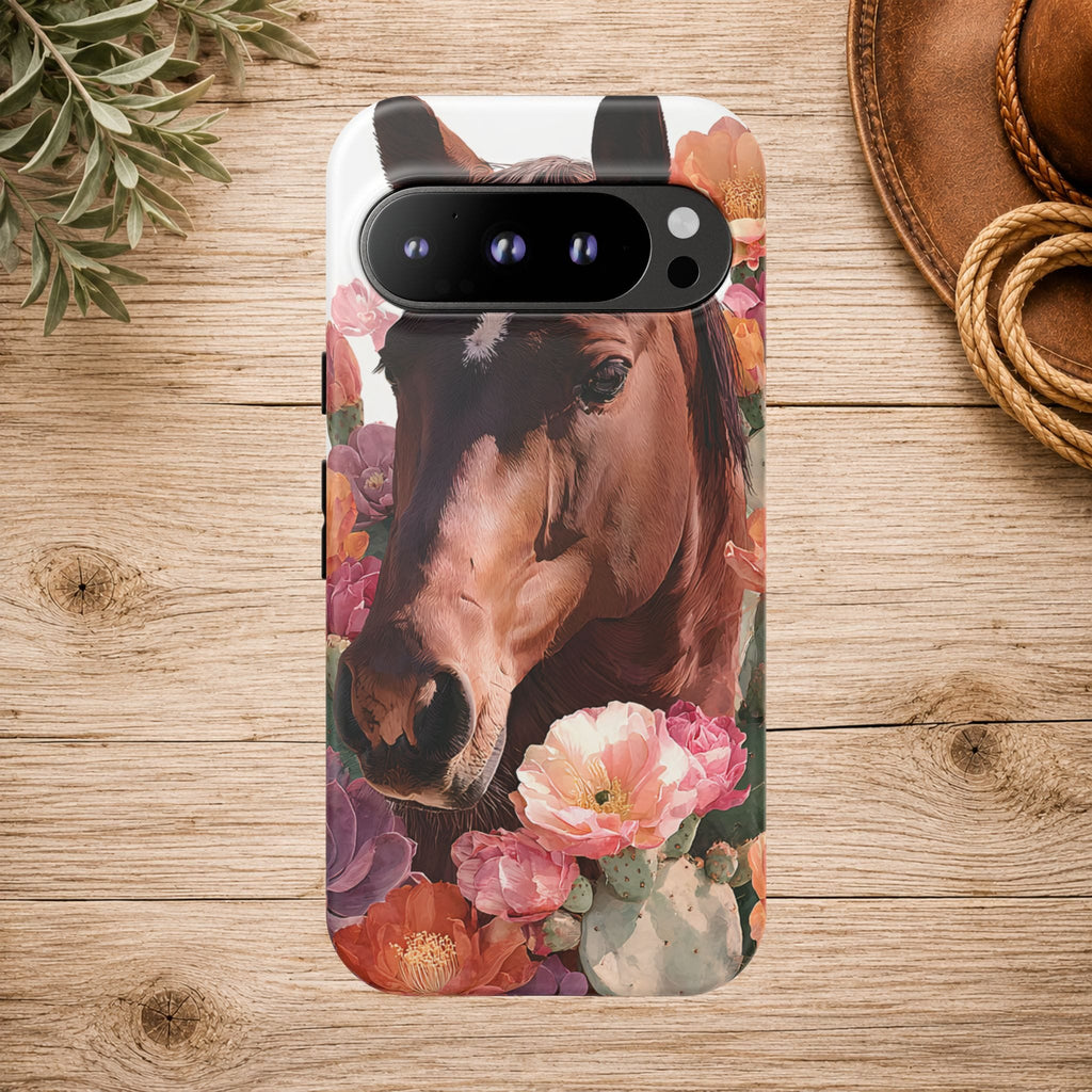Horse Floral Phone Case
