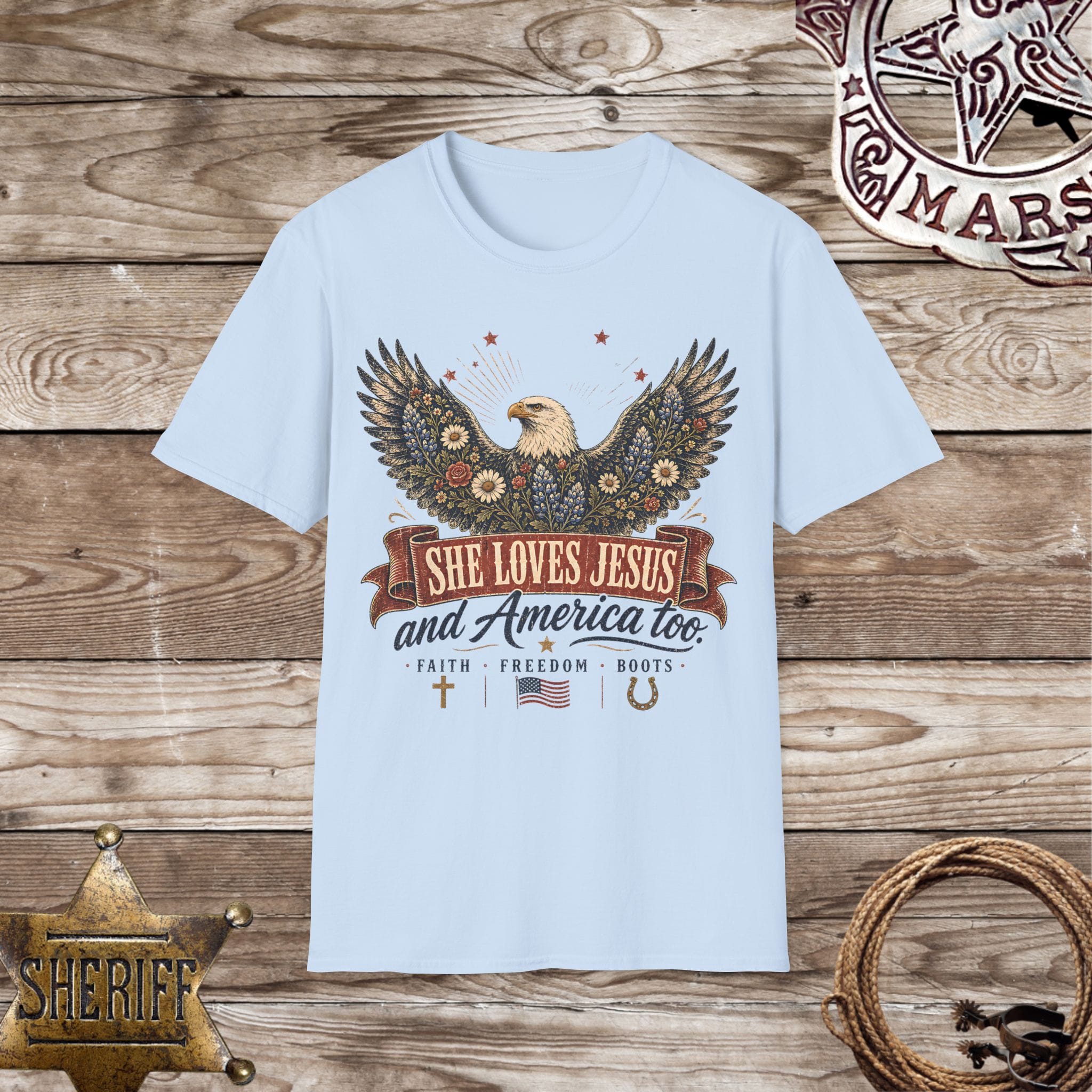 She Loves Jesus T-Shirt