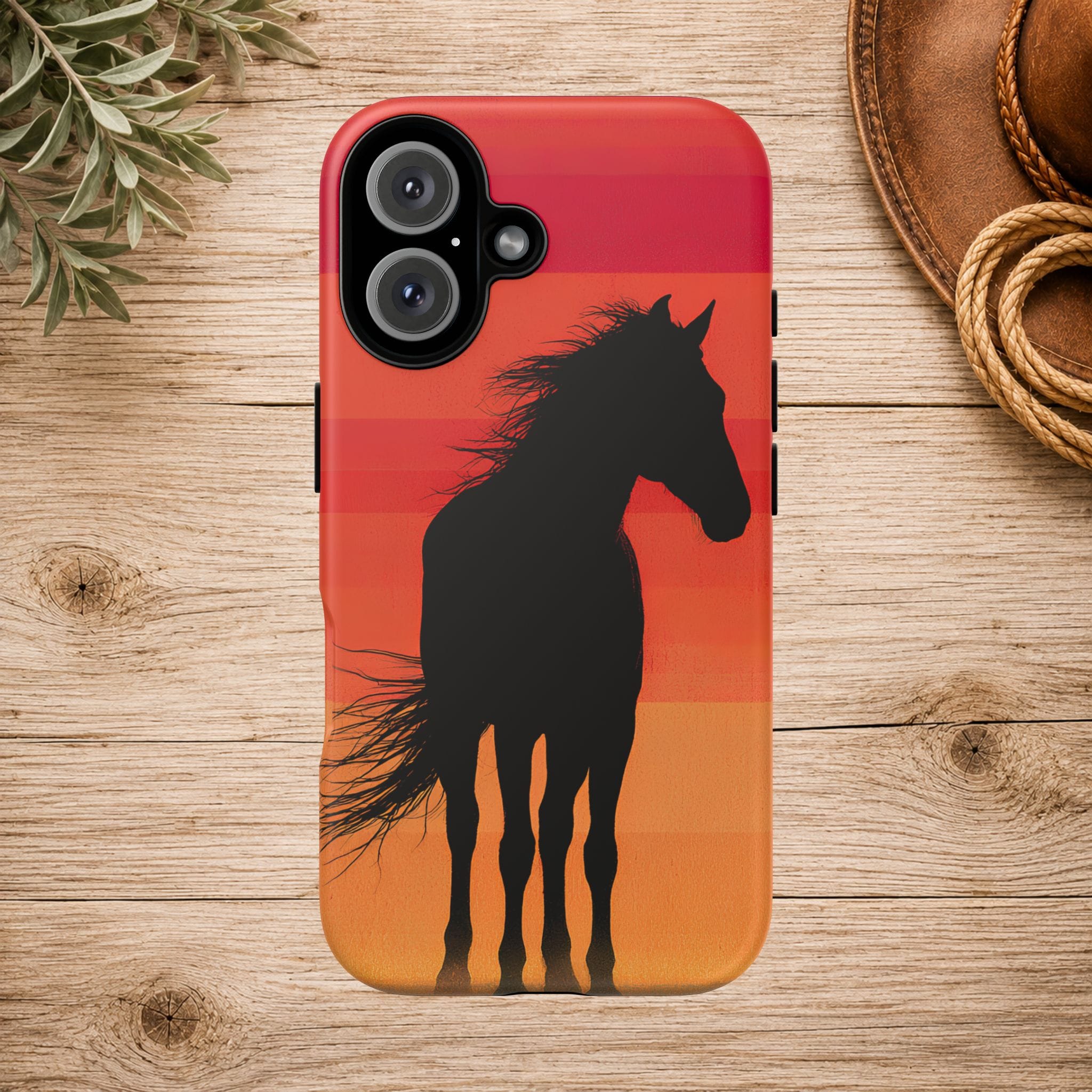 Sunset Spirit Horse Phone Case