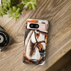 White Hat Horse-Phone Cases
