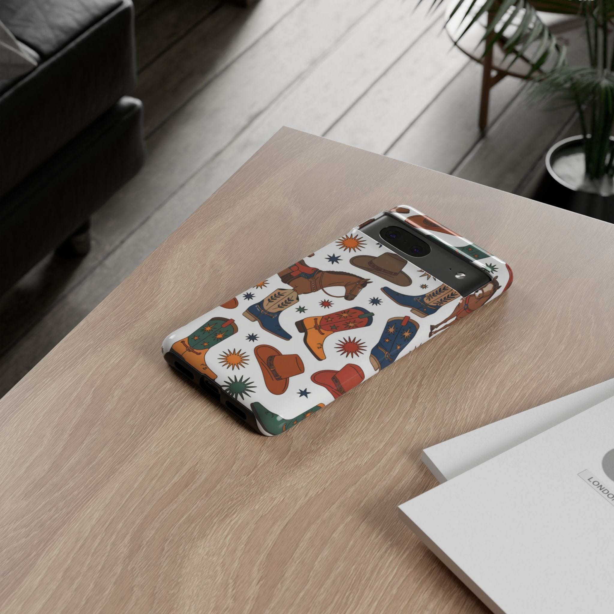 Cowboy Boots, Hats & Horses Phone Case