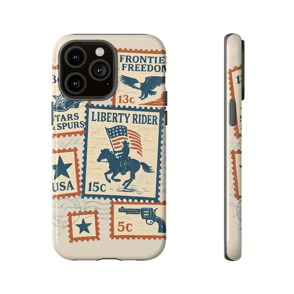 Liberty Rider Vintage Western Patriotic Phone Case