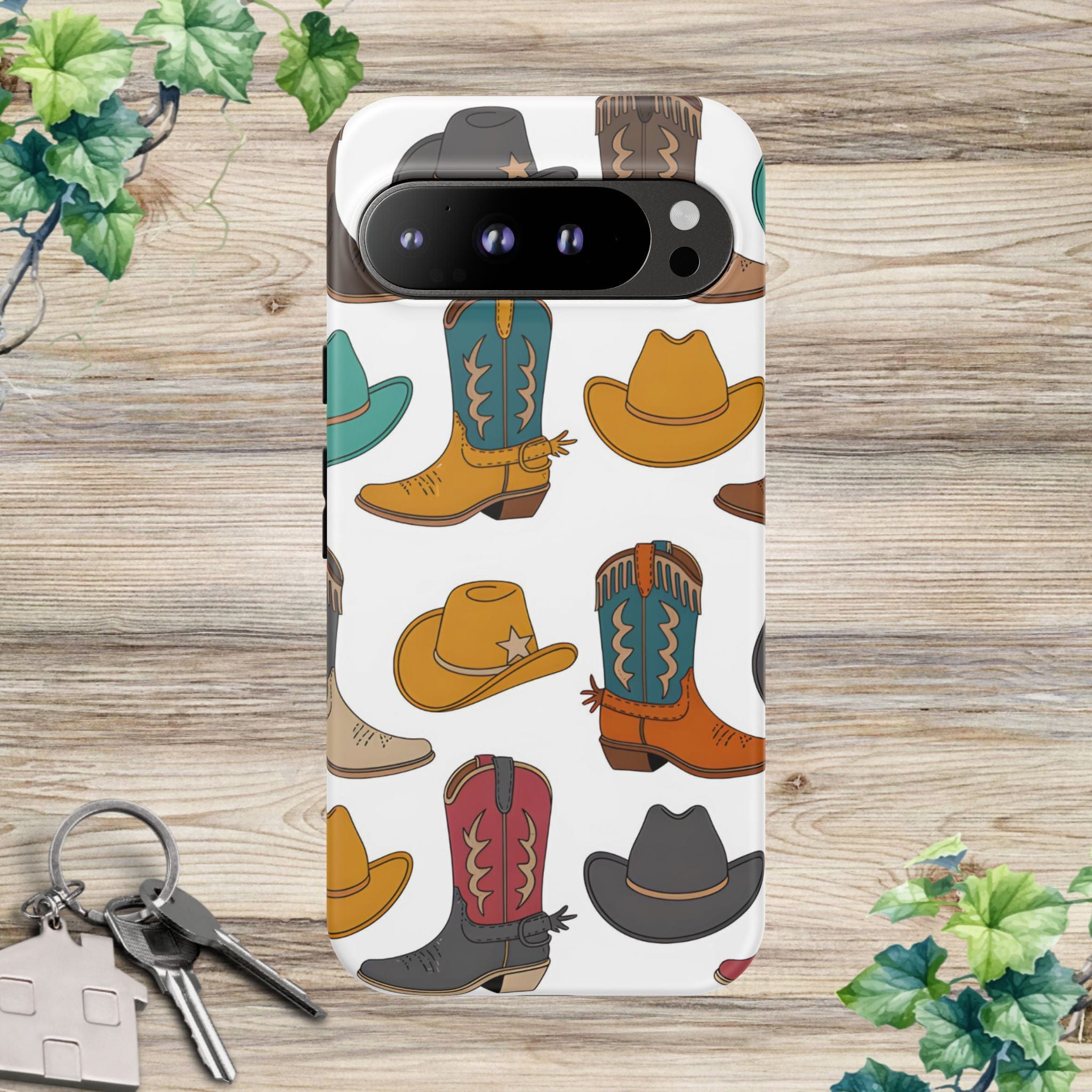 Hat & Boots Phone Cases