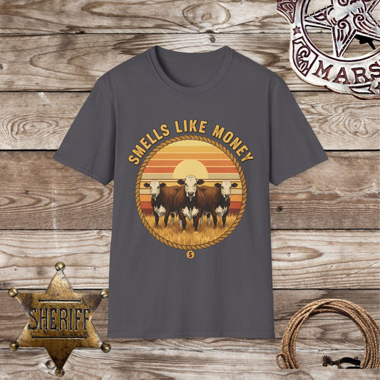 Smells Like Money Unisex Softstyle T-Shirt,