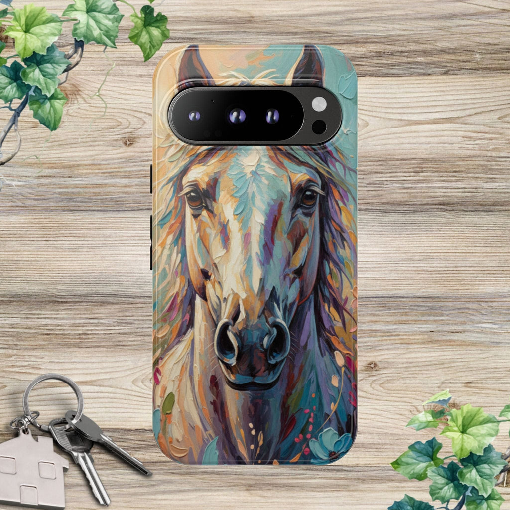 Blooming Spirit Horse Phone Case