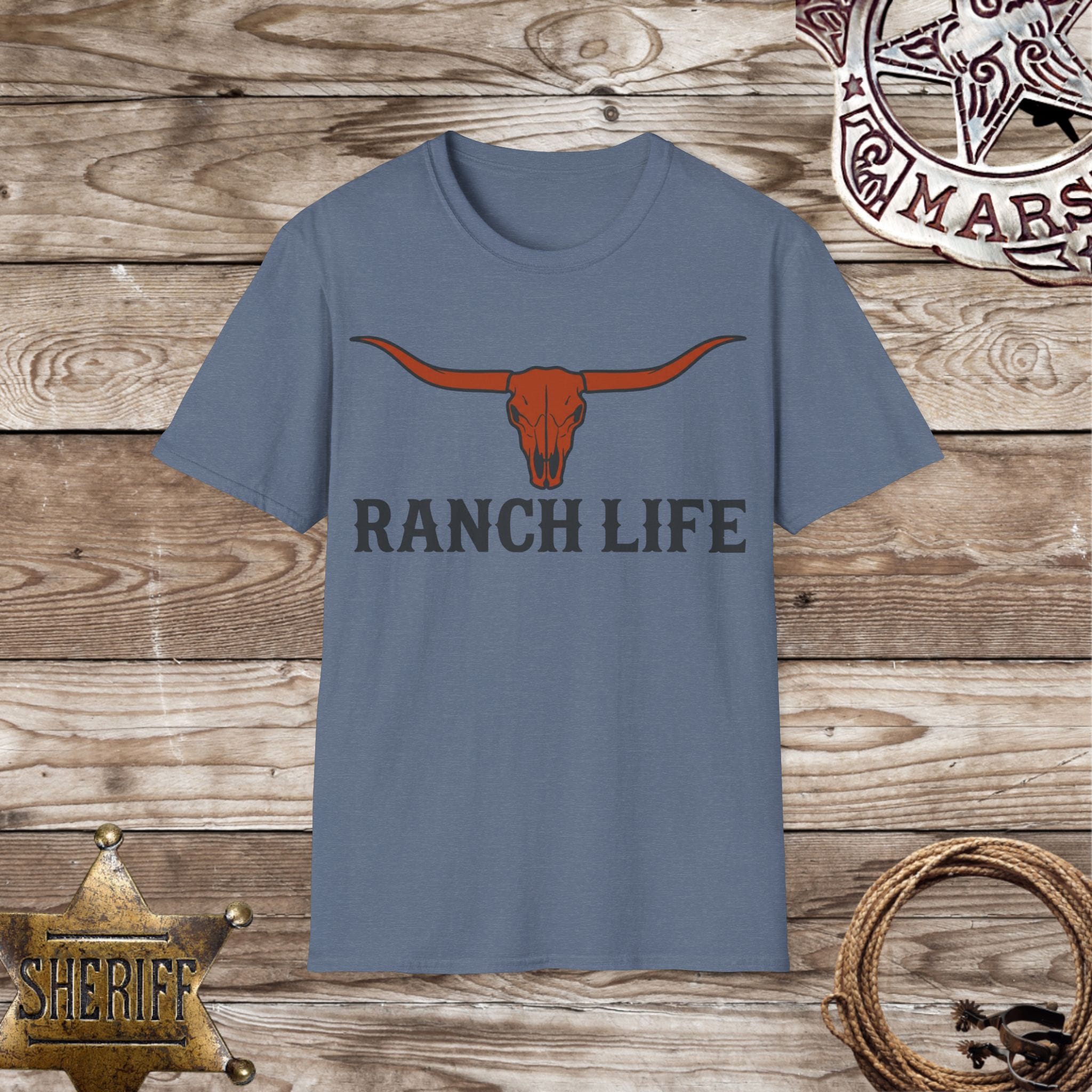 Ranch Life Longhorn T-Shirt