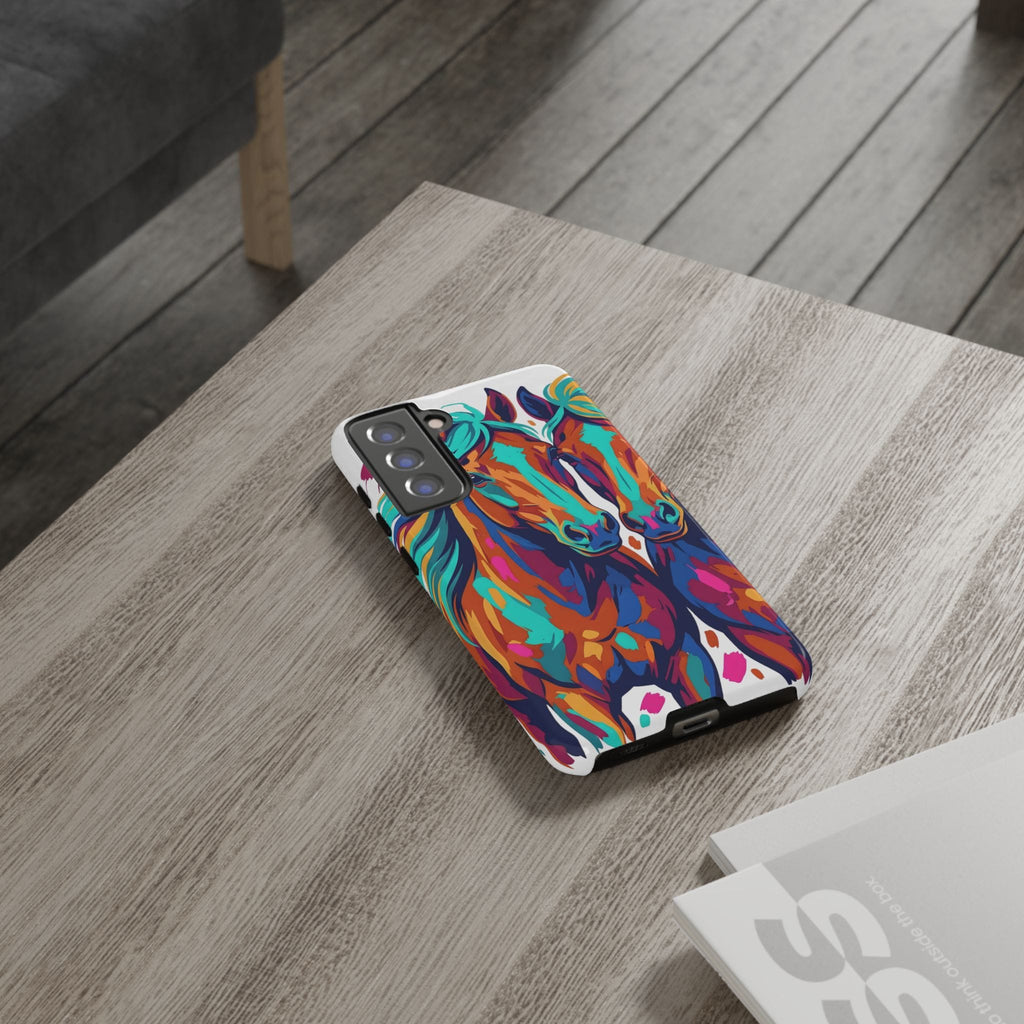 Vibrant Pop Art Equine Phone Case