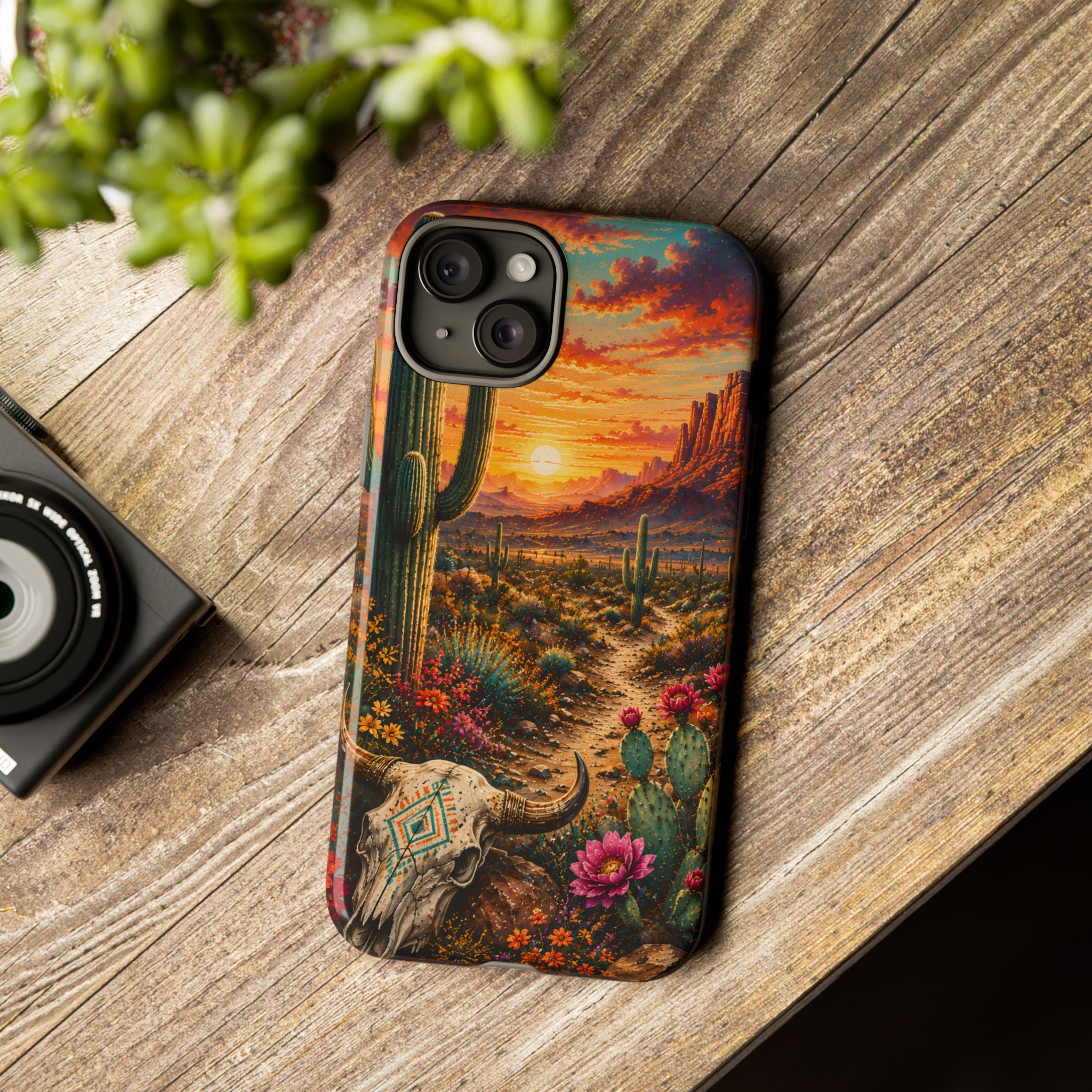Southwest Desert Sunset Phone Case