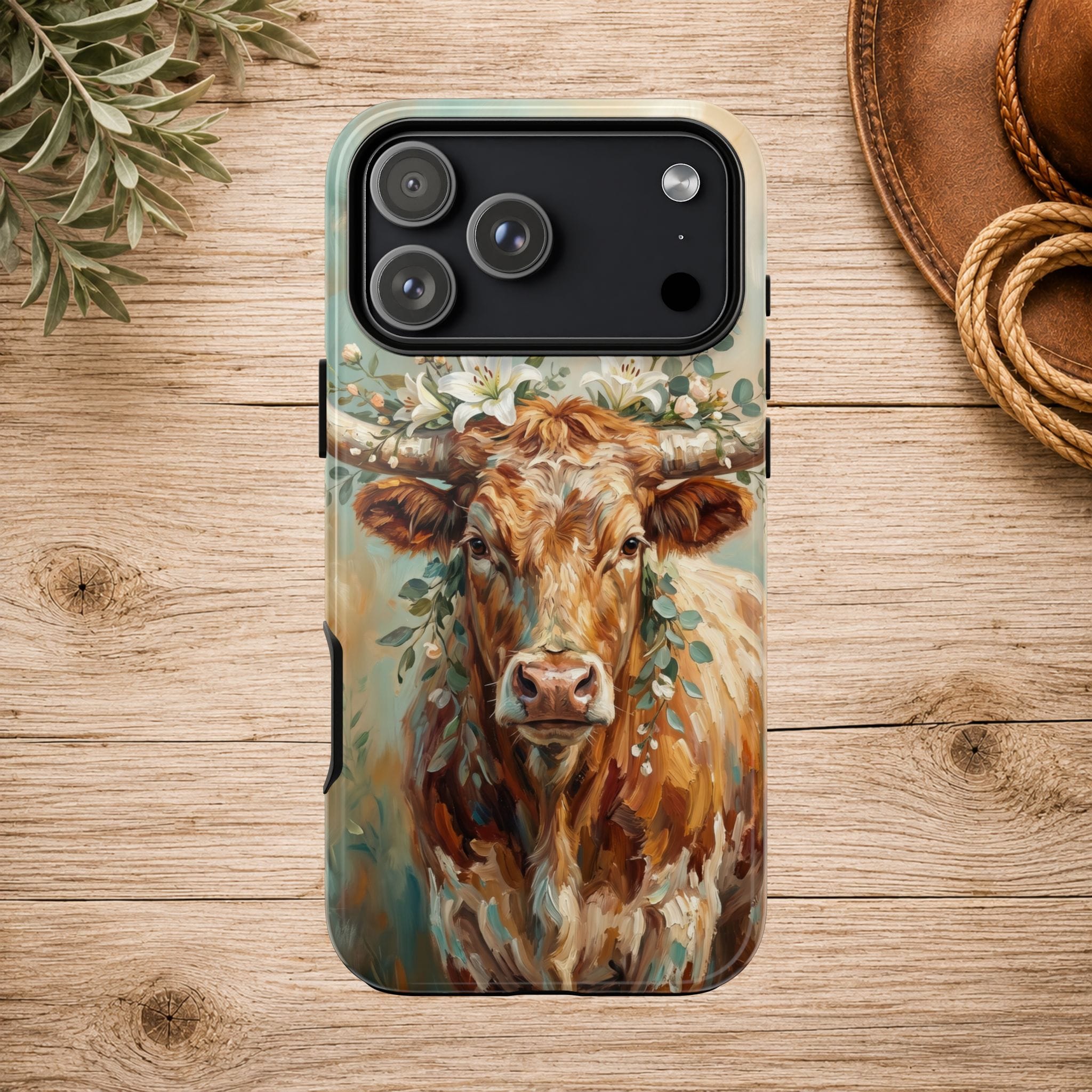 Faithful Longhorn Phone Case