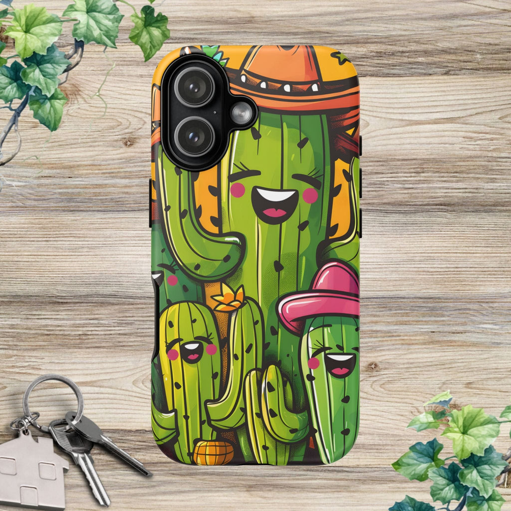 Happy Cactus Crew Phone Case