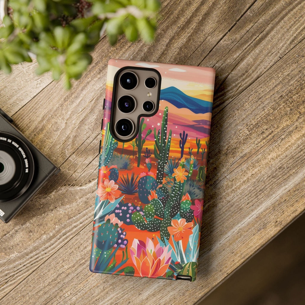 Colorful Cactus Phone Case