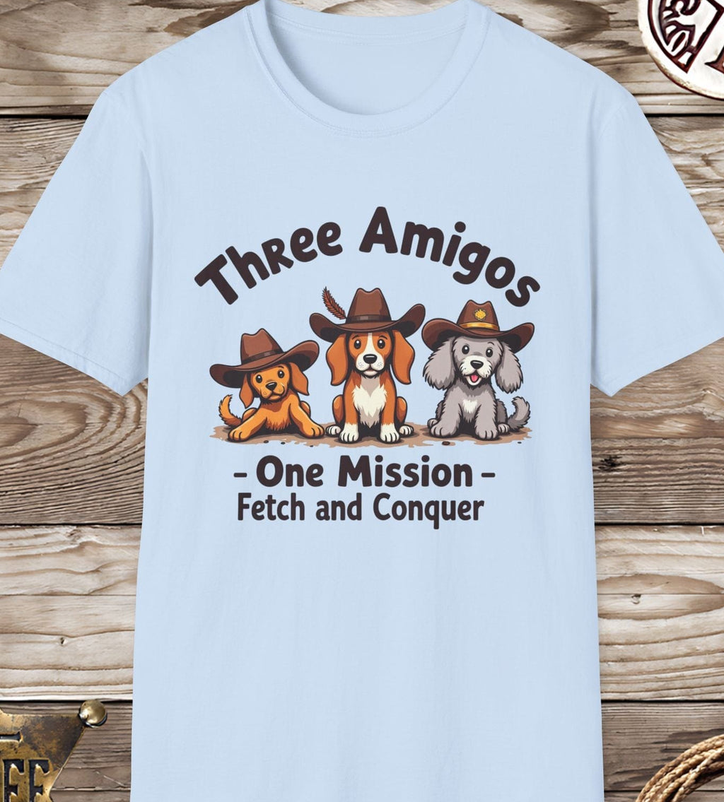 Three Amigos Dogs-T-Shirt