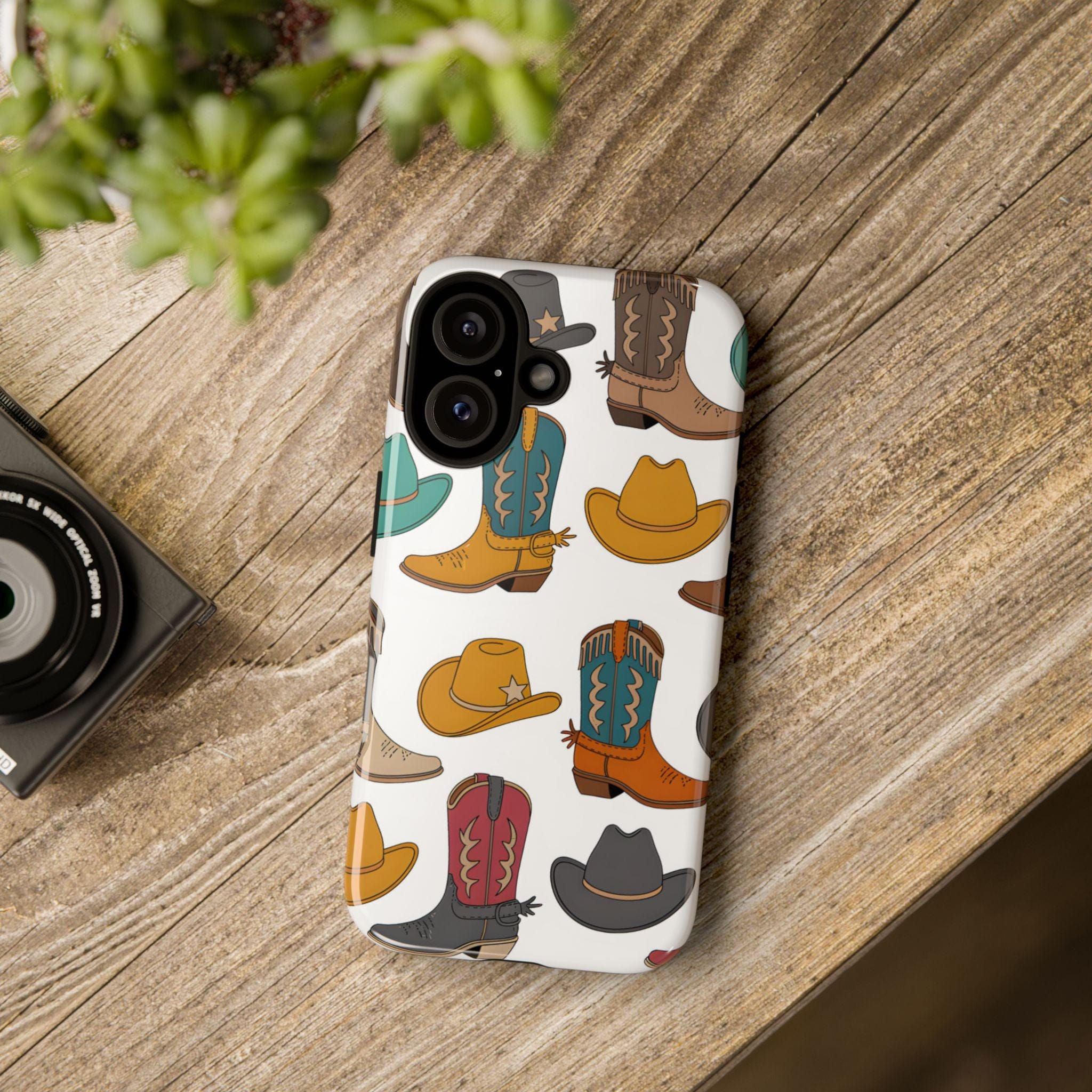Hat & Boots Phone Cases