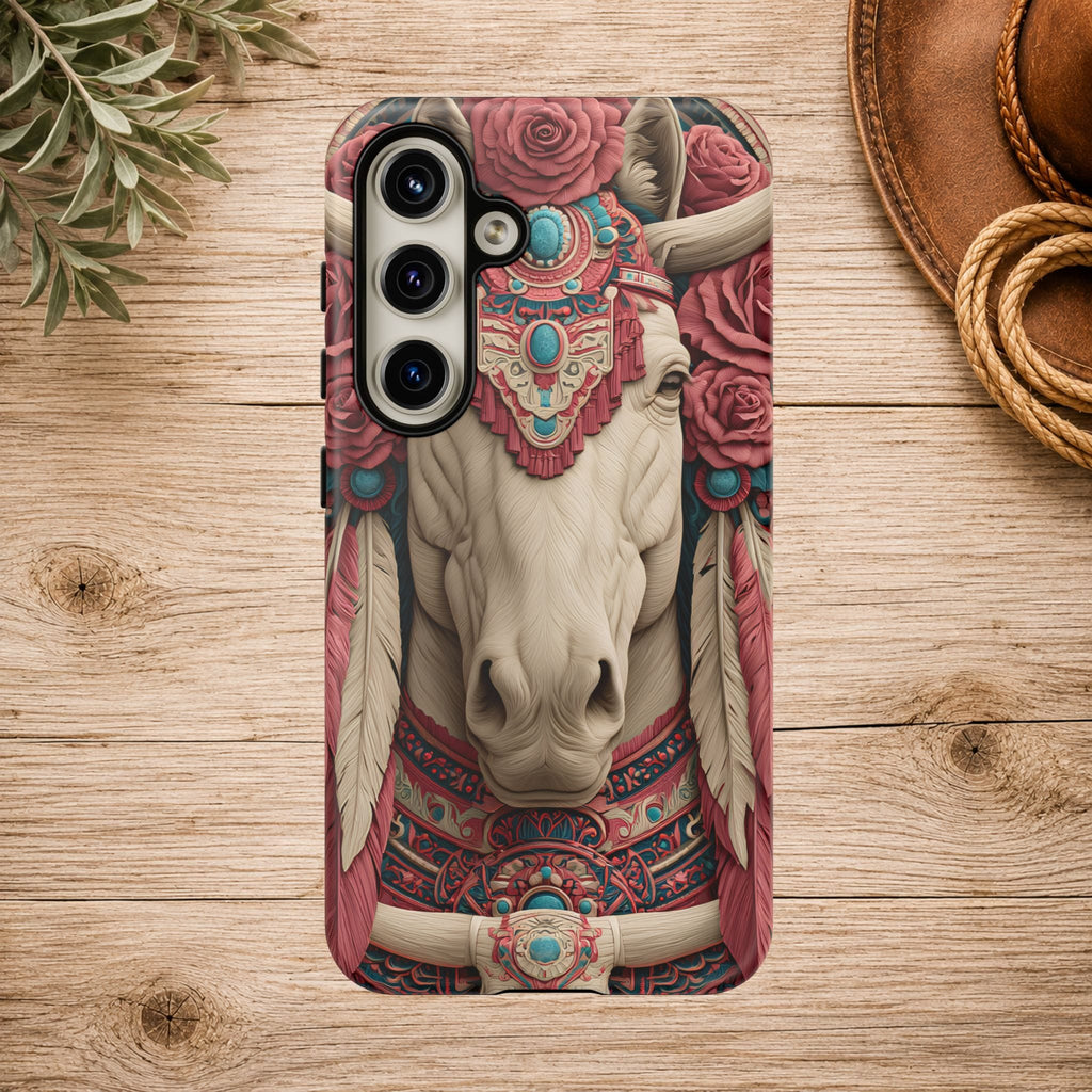 Boho Bull Phone Case