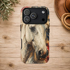 Patriotic White Horse Phone Case