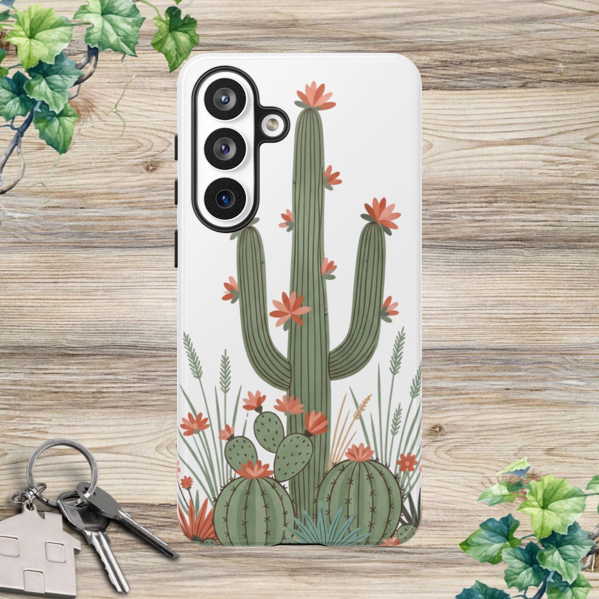 Desert Bloom Cactus Phone Case