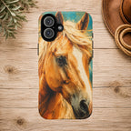 Golden Spirit Horse Phone Case