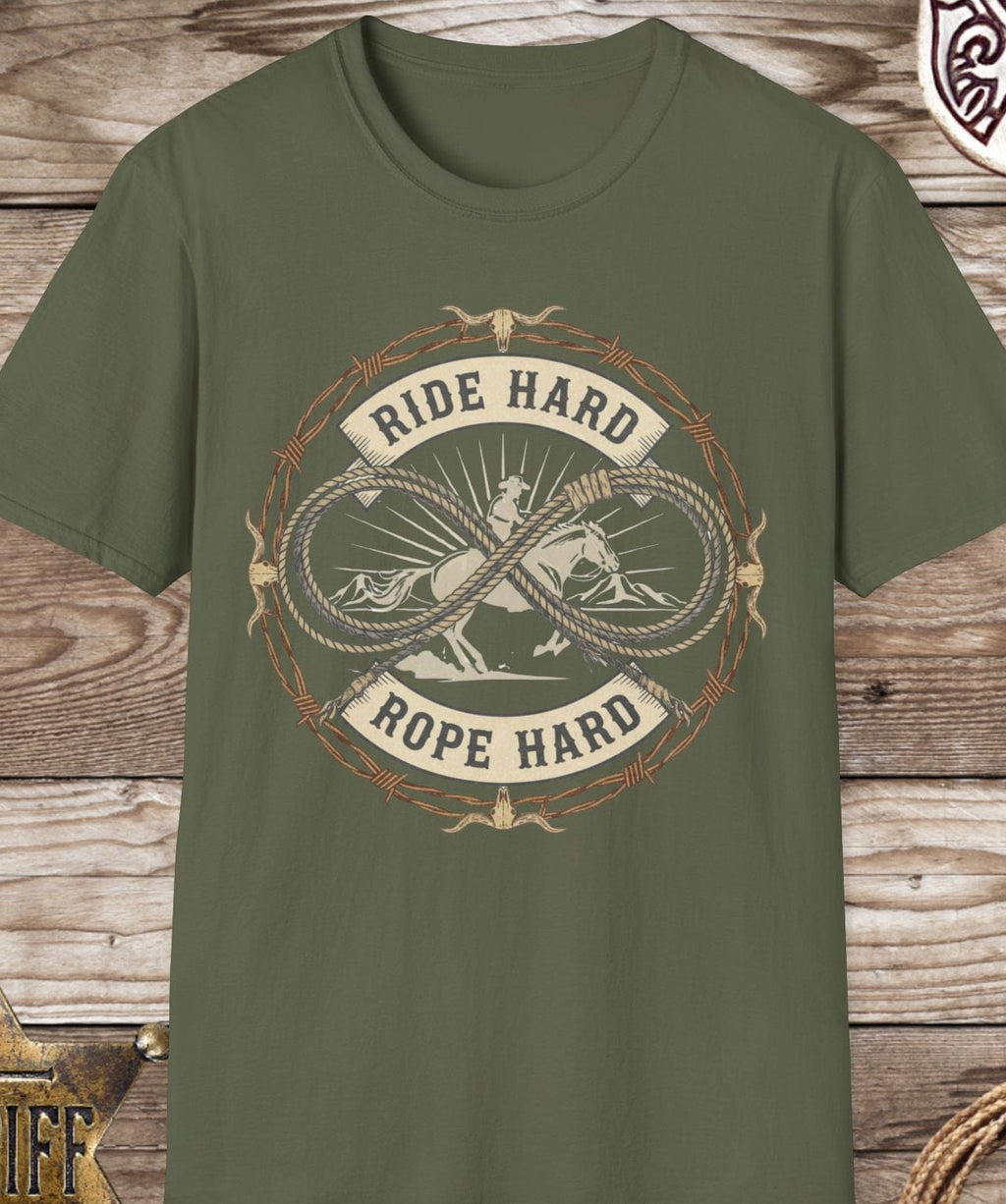 Ride Hard Rope Hard T-Shirt