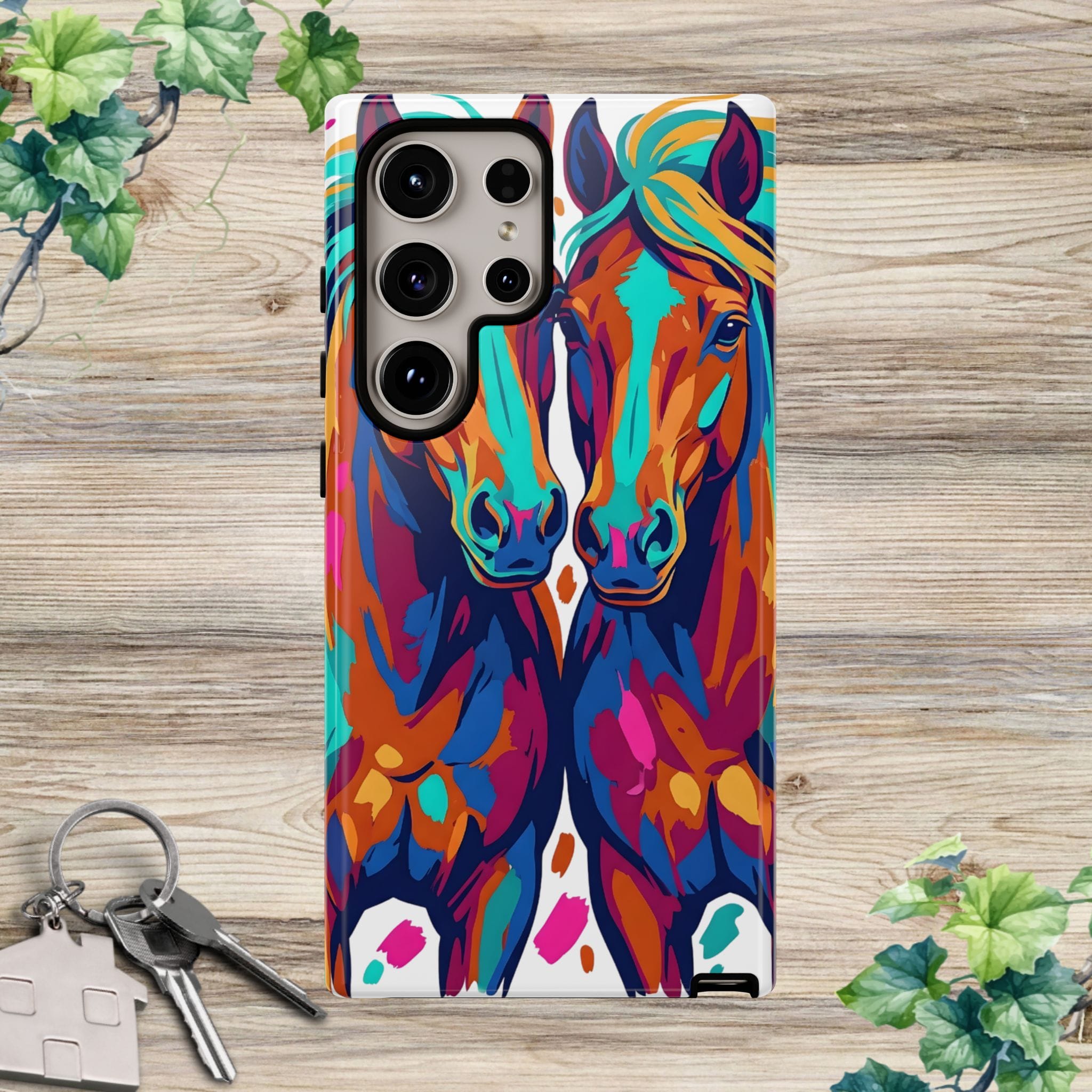 Vibrant Pop Art Equine Phone Case