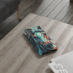 Colorful Horse Head – Turquoise