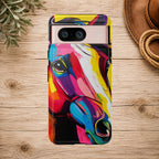 Abstract Colorful Horse Phone Case