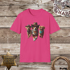 3 Cowboy Dogs-T-Shirt