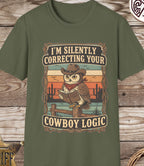 Cowboy Logic Owl T-Shirt