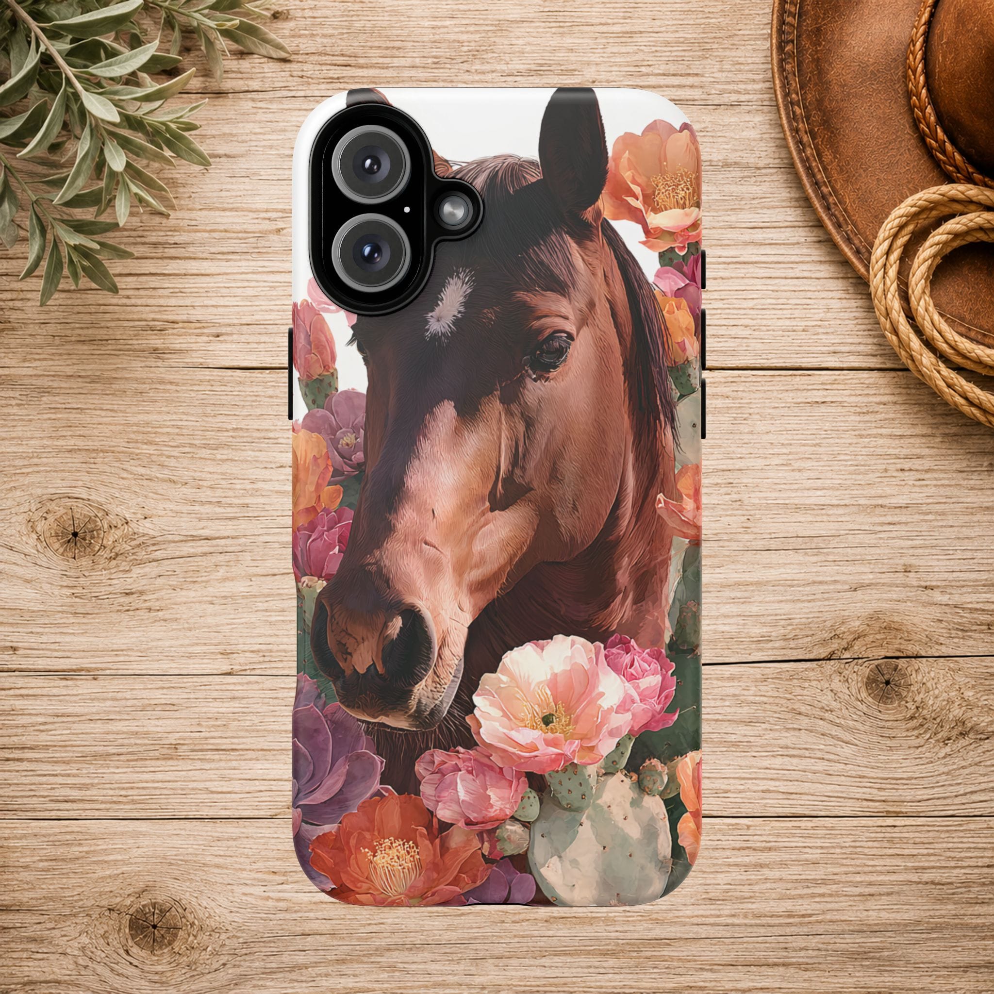 Horse Floral Phone Case