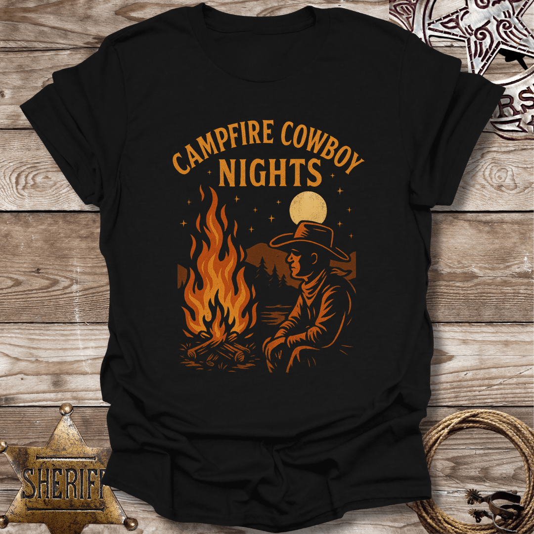 Campfire Cowboy Nights T-Shirt