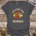 Falling for Horses Unisex T-Shirt