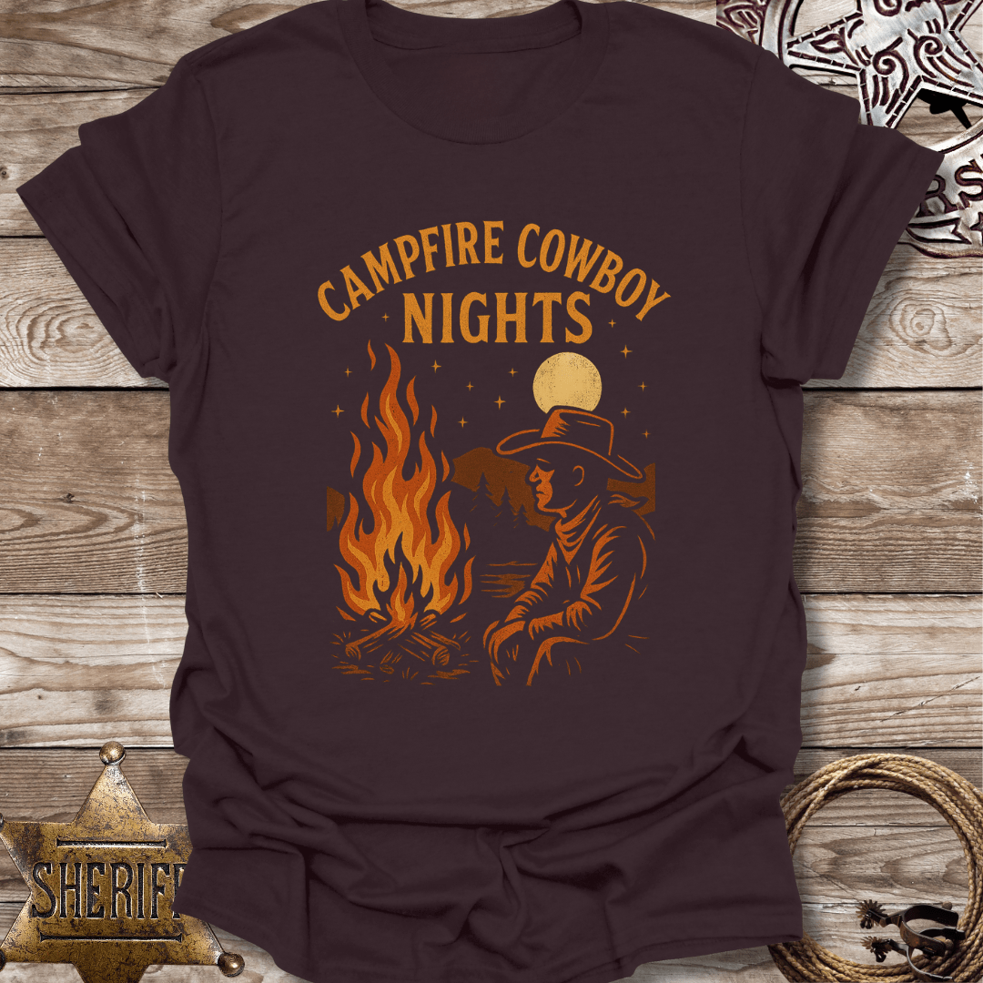 Campfire Cowboy Nights T-Shirt