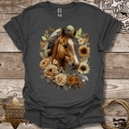 Floral Horse T-Shirt