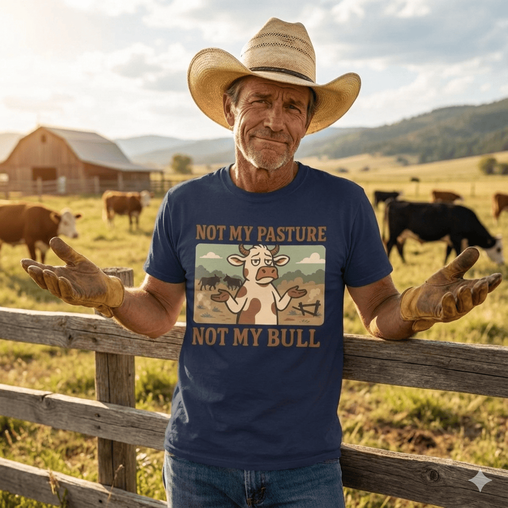 Not My Pasture Not My Bull T-Shirt