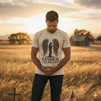 Guided by Grace Angel Wings T-Shirt