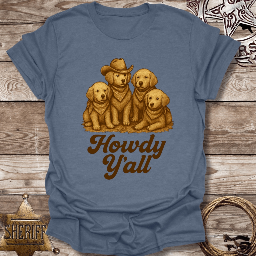 Howdy Y'all Dog Lover T-Shirt