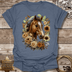 Floral Horse T-Shirt