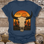 Desert Sunset Skull T-Shirt