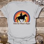 Retro Saddle Ride Unisex T-Shirt