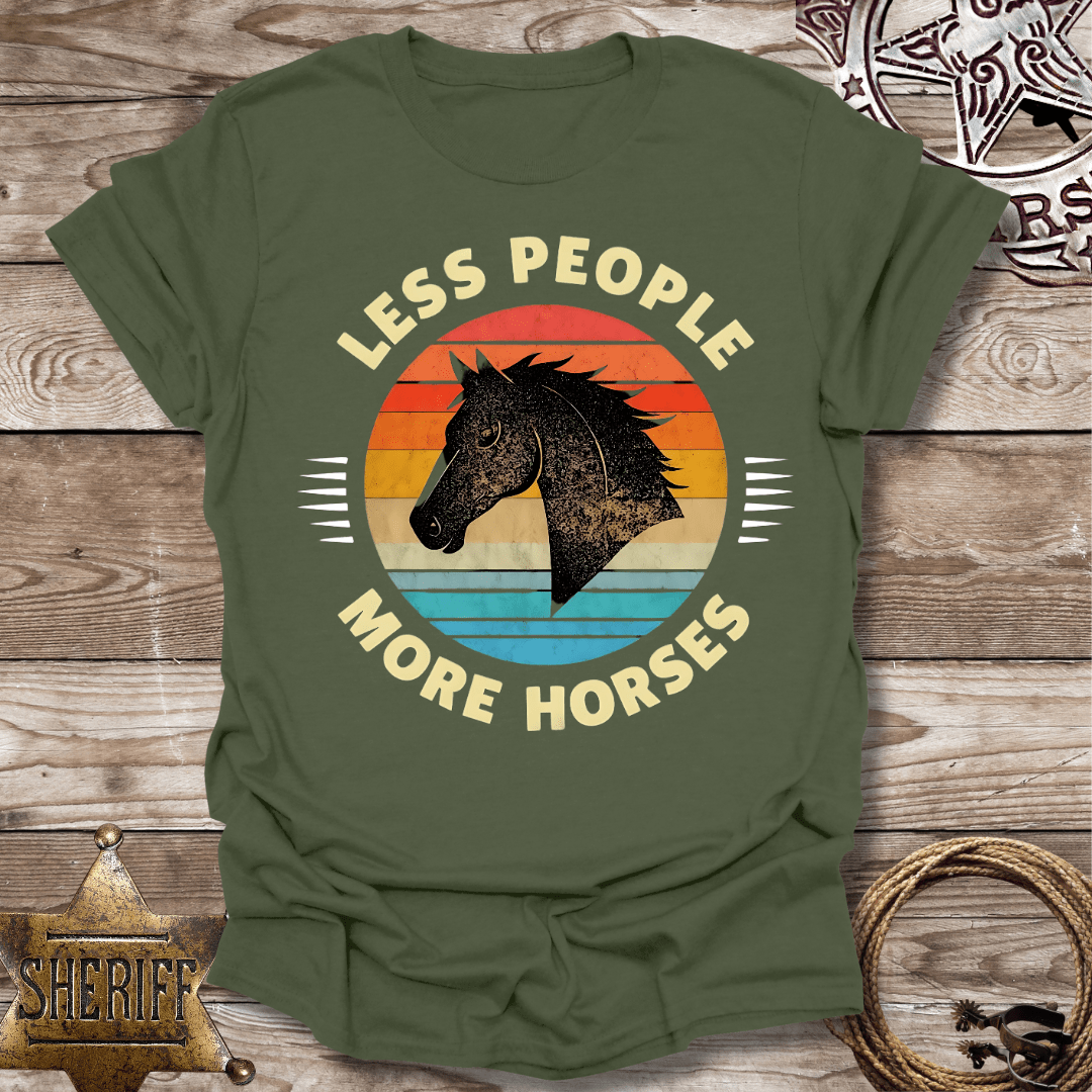 Less People More Horses