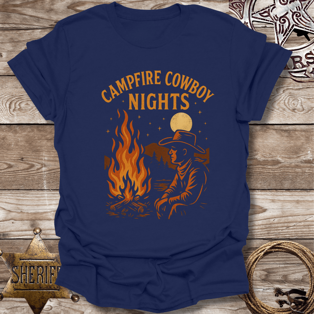 Campfire Cowboy Nights T-Shirt