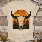 Desert Sunset Skull T-Shirt