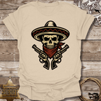 Skull Guns  Vintage Graphic T-shirt