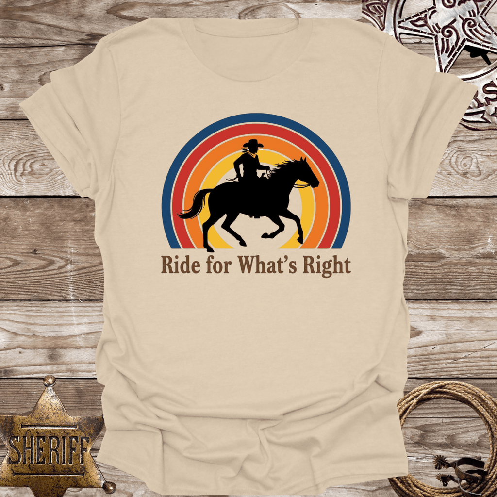 Retro Saddle Ride Unisex T-Shirt