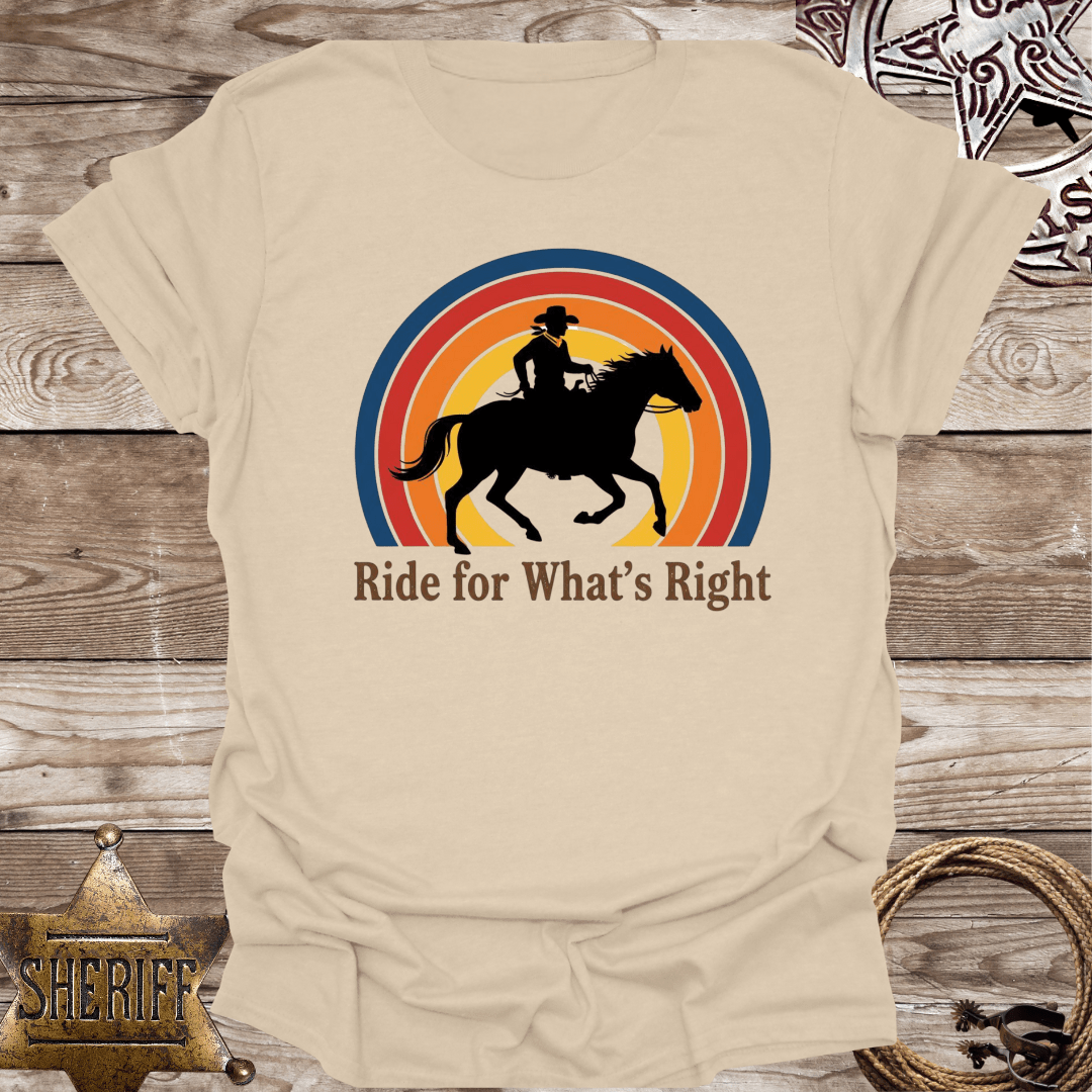 Retro Saddle Ride Unisex T-Shirt