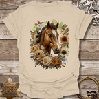 Floral Horse T-Shirt