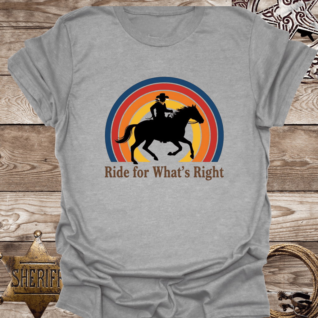 Retro Saddle Ride Unisex T-Shirt