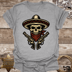 Skull Guns  Vintage Graphic T-shirt